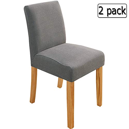 Deisy Dee Stretch Chair Cover Slipcovers for Counter Height Chairs, Bar Stool Chair
