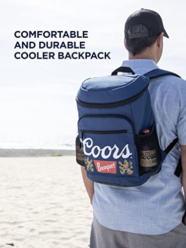 Beer Cooler Backpack Insulated 21 Liter Leak Proof Soft Cooler For Beach Camping Hiking Picnic (Coors) #TOP4