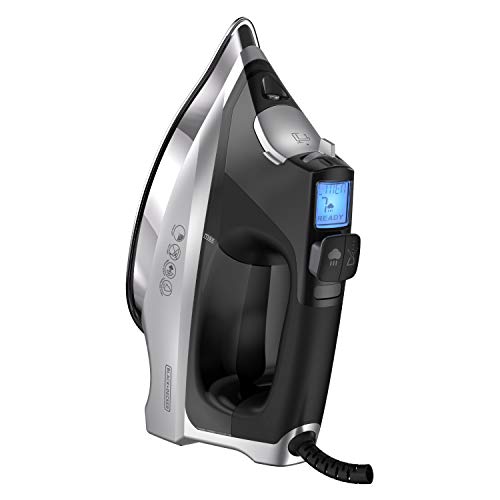BLACK+DECKER Allure Digital Professional Steam Iron, D3060, 30% More Steam, Percison Tip, Stianless Steel Soleplate, Vertical Steam Fuction by BLACK+DECKER - Image 8