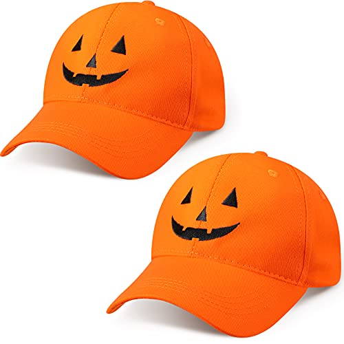 Orange Halloween Cap