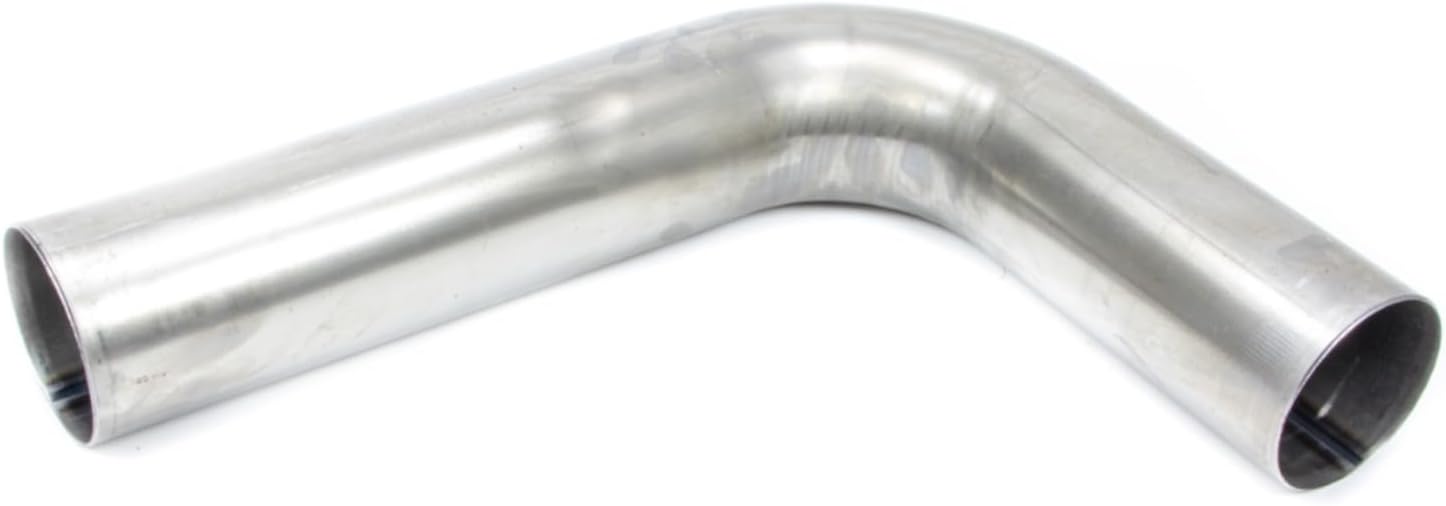 Patriot Exhaust H7063 Exhaust Bend, 90 Degree, Mandrel, 3.5 in Diameter, 4 in Radius, 6 x 12 in Legs, 16 Gauge, Steel, Each
