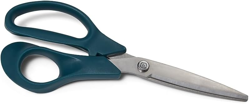 TRU RED 8‑Inch Stainless Steel Scissors, Straight Handle, Right & Left Handed – Office Scissors