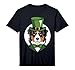 Green Aussie Shamrock on St Patricks Day Australian Shepherd Performance T-Shirt