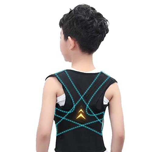 Correcteur de posture pour le dos contre la cyphose et la poitrine affalée