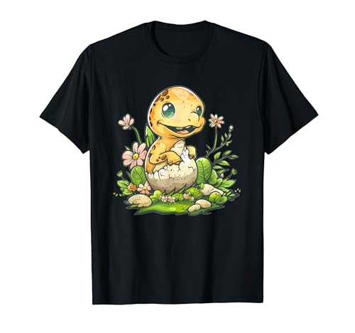 Lindo Baby Dino Egg I Kids Dino Camiseta