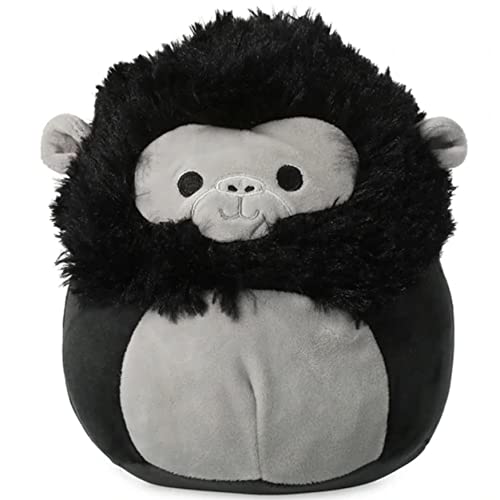 Peluche Squishmallow Aron Gorilla de 19 cm pour collection doudou enfant