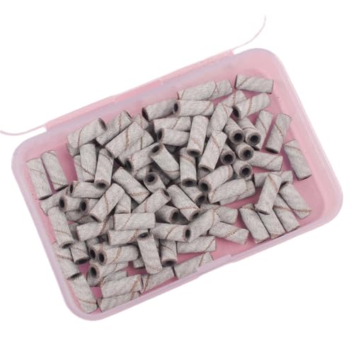 Forets à ongles mandrin et 100 bandes de ponçage pour votre routine manucure maison
