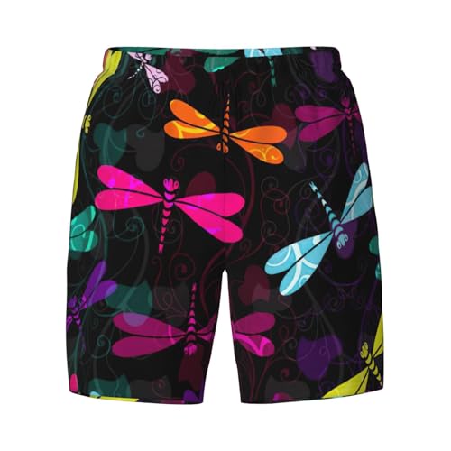 Short de bain libellule homme séchage rapide pour natation