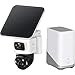 eufy Security eufyCam S4 mit HomeBase 3,kabellose Solar‑Outdoor‑Überwachungsk... 3‑Linsen Bullet‑PTZ‑Kamera, 4K UHD, 360° Multi‑Kamera‑Auto‑Tracking, 8× Hybridzoom
