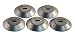 Sendt Circular Adhesive Plates 5 Pack For use with tablets and other devices without a Kensington compatible slot