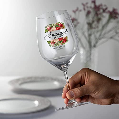 Verres à vin rouge pour couple solution cadeau de mariage originale - 6