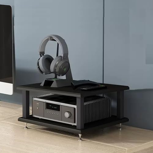Support d'imprimante bois bureau rangement meuble multimédia hi-fi