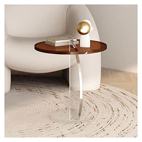 Table d'appoint en acrylique et petite table basse moderne - 2