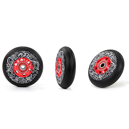Roues de patins à roulettes de rechange 93A pour éliminer les vibrations