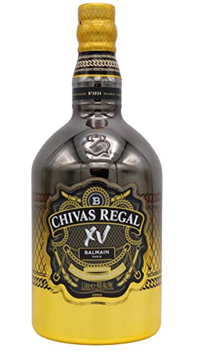 Chivas Regal - 15 year old XV Balmain Level 1 Limited Edition Blended Scotch Whisky 100cl 40% ABV (1 Litre)