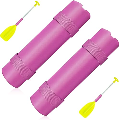 Deekin 4 Pack 2/4 Pack Paddle Float Kayak, for Canoe Sup, Pink