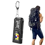 Schlüsselanhänger-Taschenlampe – Mini-Taschenlampe, Wiederaufladbares Licht | Kompaktes ABS-Gehäuse, Chip-On-Board-LED, Helle Tragbare Clip-Lampe, Reise-, Wander-, Camping- Und Outdoor-Werkzeug Mit Nä