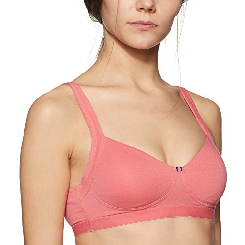 Image of Amante Every de Black Solid Non-Wired Non Padded Everyday Bra