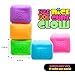 Schylling NeeDoh Nice Cube Glow - Sensory Toy with a Super Solid Squish - Glows in The Dark and Always Returns to its Square Shape - Ages 3 and Up - Color May Vary; One Cube Per Pack