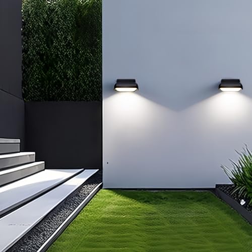 Plusled GL17202 Modern Wall Sconce Outdoor Porch Light Waterproof Patio Lamp Led Wall Light Fixture Aluminum 13W 3000K Front Door Lamp thumb #3