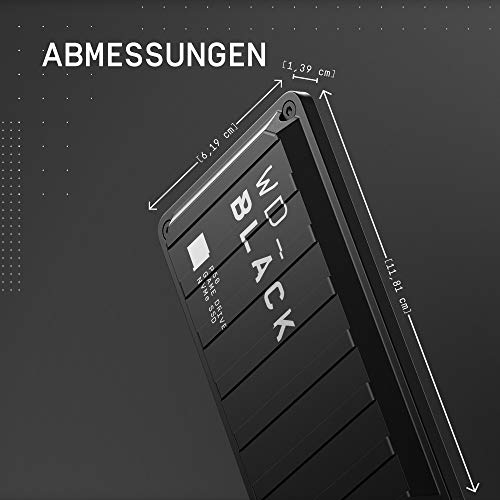 Externe SSD-Festplatte 2TB WD_BLACK P50 Game Drive
