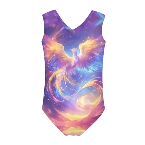 Image of Girls Swimsuits Size 3-14 Kids Summer Sleeveless One Piece Bathing Suit Beach V-Neck