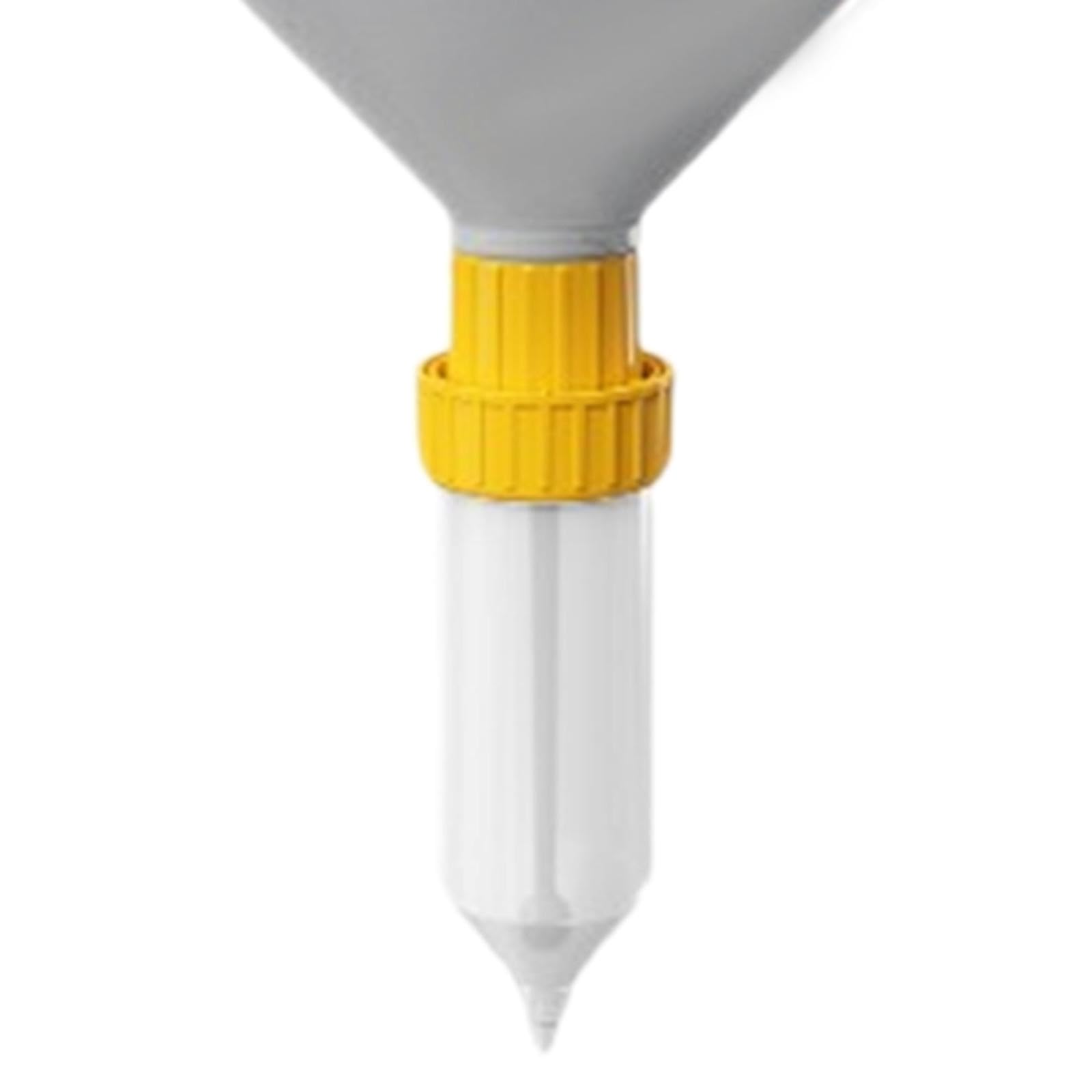 Dispenser, Dispenser di Ketchup, 3 Litri, Strumento per Spremere Patatine Fritte, Spremere da Appendere per La Cucina, Giallo