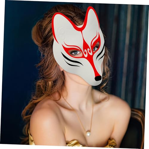 Masque de renard Abaodam de qualité pour mascarade et grand bal - 3
