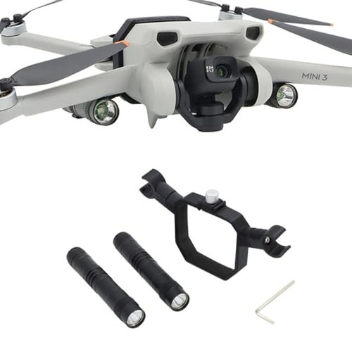 for DJI Mini 3/Mini 3 PRO ��铔�T�[�`���C�g �Ɩ����C�g LED���C�g ��Ԕ�s�p ���y�� ��铔�L�b�g LED��ԏƖ����C�g �q�󃉃C�g �����d�� �u���P�b�g�t�� Mini 3 PRO�h���[�� ��Ԕ�s �A�N�Z�T���[