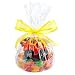 Clear Basket Bags 12" x 18" Cellophane Gift Bags for Small Baskets and Gifts 1.2 Mil Thick (10 Bags)