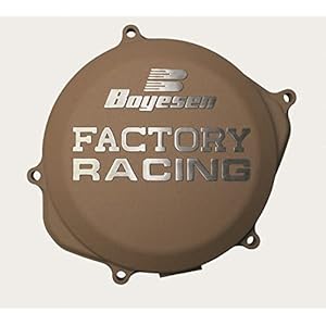 couvercle de carter d’embrayage boyesen factory racing alu couleur magnésium yamaha yz450f