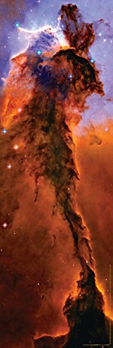 Enormous Eagle Nebula Galaxy Planet Decorative Inspirational Poster Print, Unframed 11.75x36