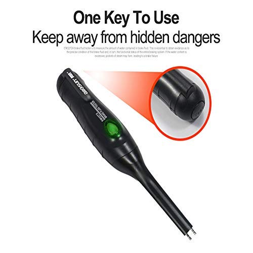 Allsun Automotive Replacement Brake Fluid Level Sensors Auto Diagnostic Testing Tool Car Brakes Calibrated For Dot 3, Dot4, And Dot 5 With 1 Led Indicator #TOP6