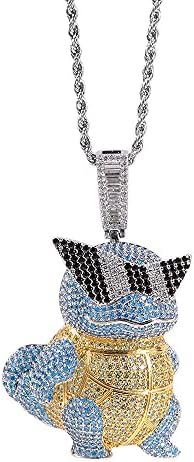 SMANXEY Hip Hop Turtle Iced Out Pendant Fasion Shiny Jewelry Necklace for Fas Classic Collection