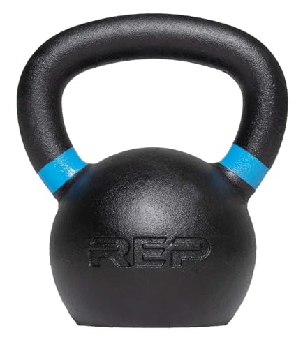 REP Fitness Kettlebell, 12 kg, Adjustable Weight, Cast Iron, Strength Exercise Training, Home Gym, Power Workout Equipment, Free Weights, Dumbbell Alternative