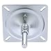 Attwood SP-1002 Seat Mount With Spring Skin, Silver, 3/4"