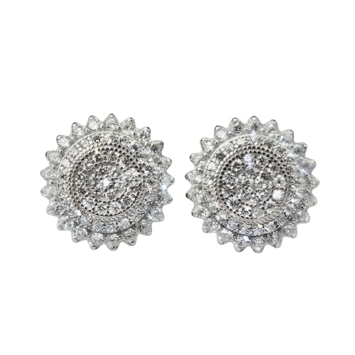 Image of Parasmoni Celestial Sunburst Pave Studs