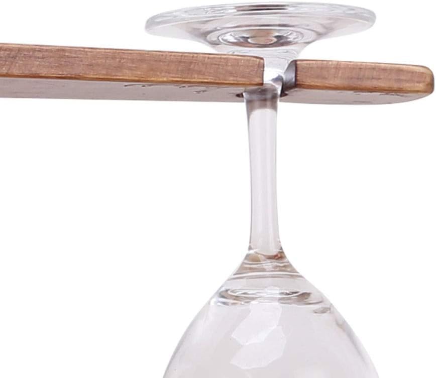 Soporte para botellas de vino de madera sólida para mesa miniatura 2
