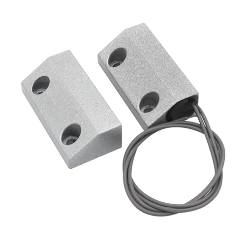 Image of Magnetic Reed Switch, NC, 2 Wire, Zinc Alloy Sliver, MC-56