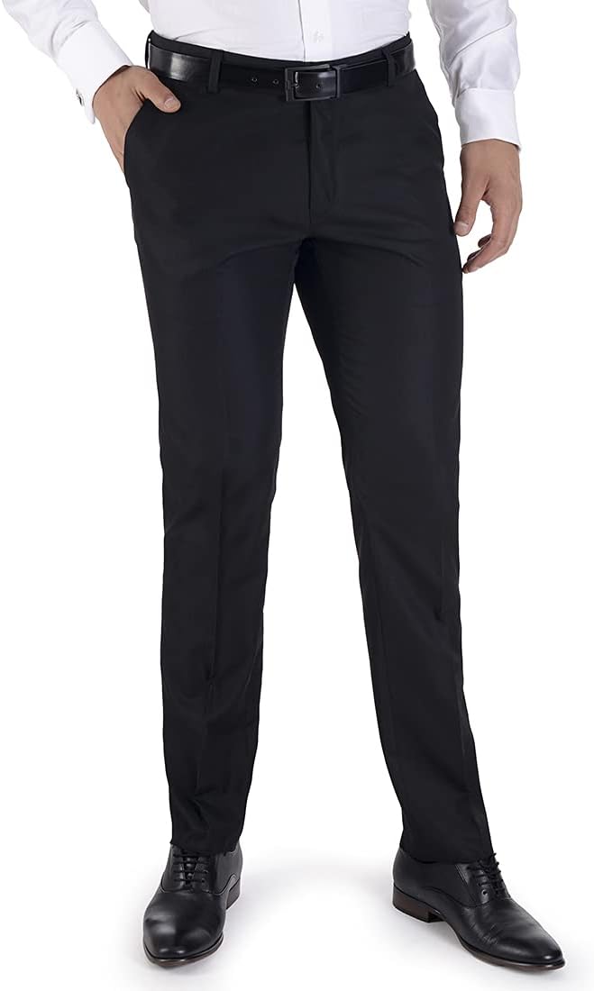 Pantalón Vestir Sin Pinzas Classic Fit - YALE