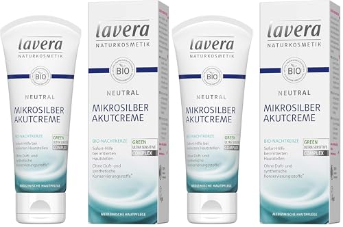 Soin médical de la peau lavera onagre bio contre les rougeurs