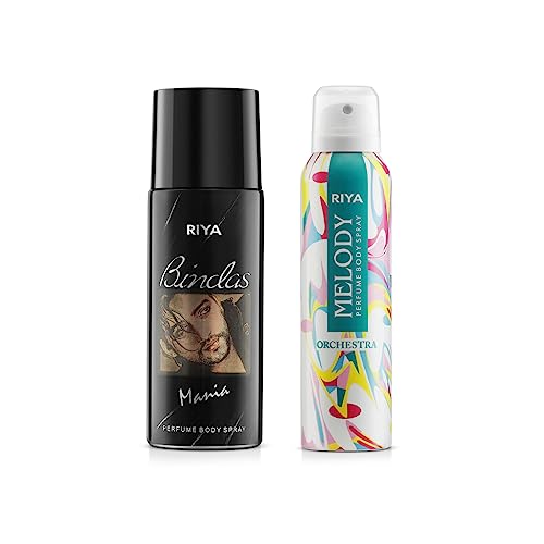 Image of Riya Bindas and Melody Perfume Body Spary- 150ml Each (Pack of 2)