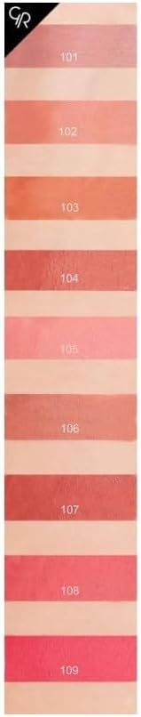 Golden Rose Soft & Matte Creamy Lipcolor No: 107 - Kurutmayan Yumuşak Mat Likit Ruj