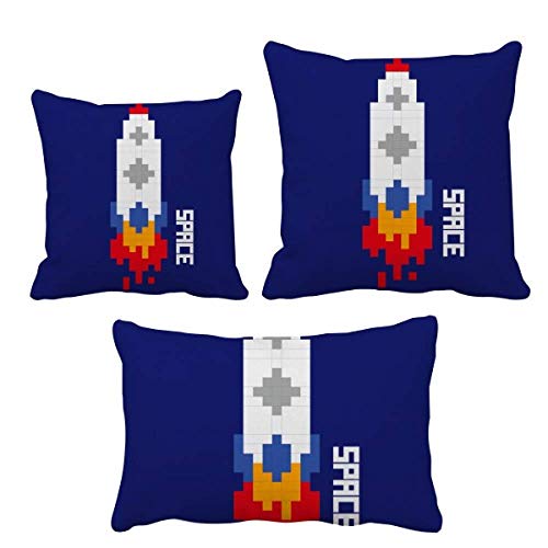Housse de coussin fusée DIYthinker, le cadeau idéal pour passionné