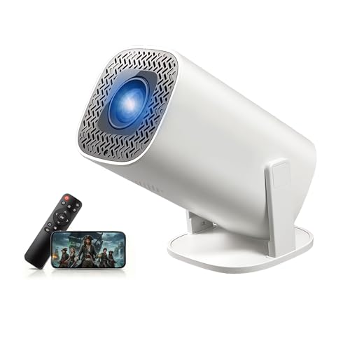 Consejos para Comprar Proyector Steren los 5 más buscados. 44 Rndeprads 1080P FHD Portátil Mini 4K Proyector, 300 ANSI 12000 Lúmenes con WiFi 6 2.4/5GHz y Bluetooth 5.2, Pantalla 200 Pulgadas, Corrección Auto de Cuatro Puntos, para Android...