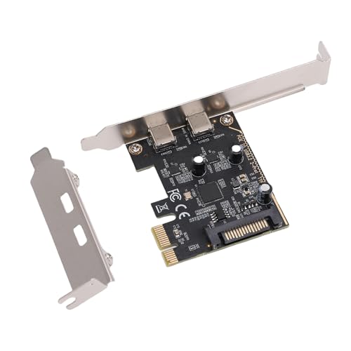 Tarjeta PCIe a USB 3.2 Gen 1 de 5 Gbps tarjeta de expansión USB C para PC de sobremesa 4