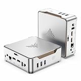 NiPoGi GK3PLUS Mini PC Ιntel N5030 Win-11 Pro(fino a 3,1GHz), 12GB LPDDR4 256GB SSD Mini Computer per Ufficio/Casa/Affari, WiFi 5/BT/LAN/HDMI Pantalla Doble 4K@60Hz, 10 W per un risparmio totale