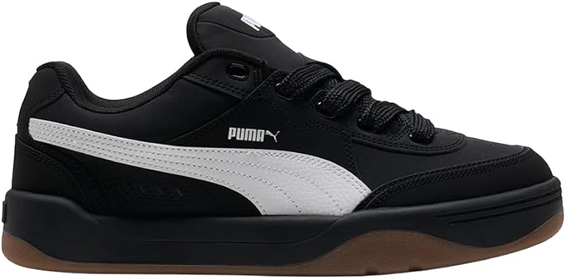 PUMA Hombres Park Lifestyle Sk8 Buck LFS Zapatillas con cordones Zapatos Casual - Negro