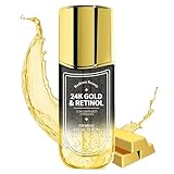 Radiant Beauty 24K Gold & Retinol Firming Serum - Moisturizing, & Protecting - Reduces Dark Spots & Wrinkles - Dermatologist Tested, Korean Skin Care - 1.69 FL.OZ.