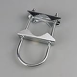 Hsthe Sea 2 Sets Double Antenna Mast Clamp Heavy V-Jaw Bracket U Bolts Pipe Mounting Hardware for TV Antenna, Parasols, Flags and Fishing Rods - Image 6